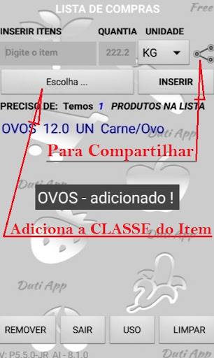 Android application Minha Lista; nada fica de fora screenshort