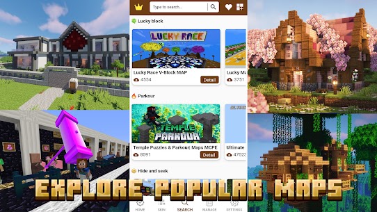Mapas de Minijogos para Minecraft PE 4