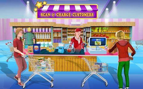 Super Market Cashier Game  screenshots 14