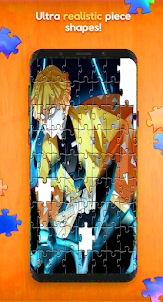 Zenitsu Agatsuma Jigsaw Puzzle