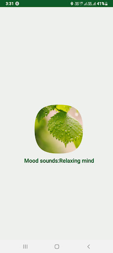 Android application Mood sounds: Relaxing mind screenshort
