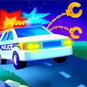 لعبة سباق سيارات الشرطة للطفل 