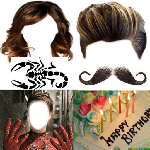 Insertface Hairstyles Photo Frames Backgrounds Apps On Google Play