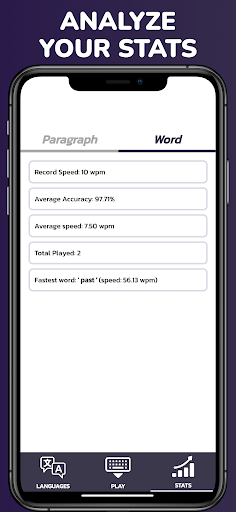 Fast Keyboard: Typing Practice Screen 3