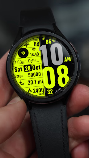 Digital Watch Face CRC066 Screen 3