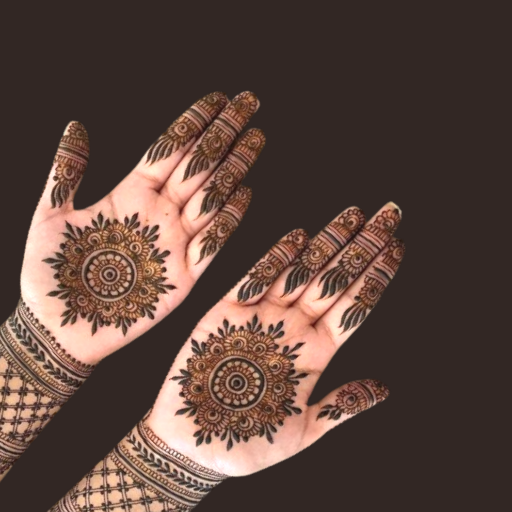 Bridal Mehndi Design 2024 logo