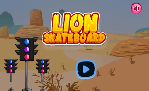 Lion Skateboard Game