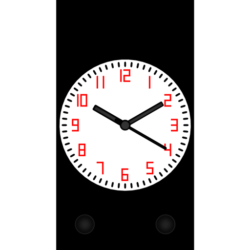 Analog clock vnr logo