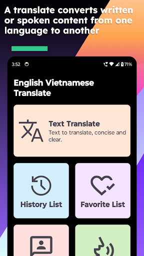 English Vietnamese Translate Screen 2