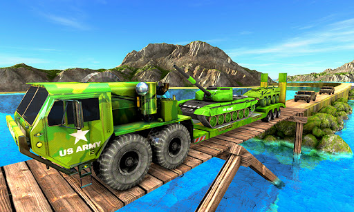 US Army Games: 3D Truck Games screenshot 4