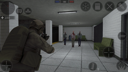 Zombie Combat Simulator MOD APK (gratis winkelen, onbeperkte munitie) 5