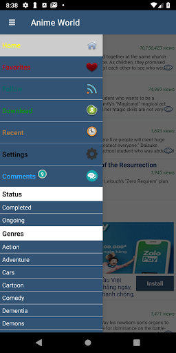 Anime World Best Anime Stream Apk by Nominate Inc wikiapk com