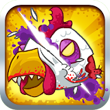 Zombie Chickens - Monster Cut icon