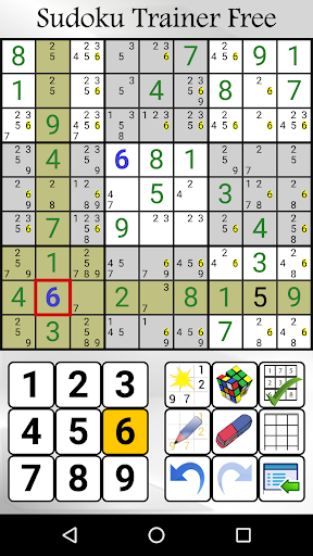 Sudoku Trainer Screen 3