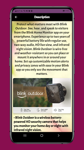 amazon blink camera guide Screen 2