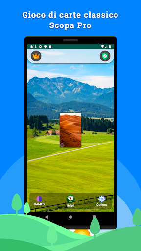 Android application Scopa screenshort