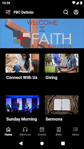 Android application Faith Bible Church DeSoto screenshort