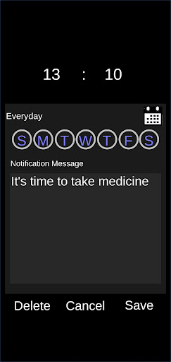 S-Notify Simple notification Screen 2