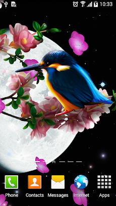 Sakura and Bird Live Wallpaperのおすすめ画像3