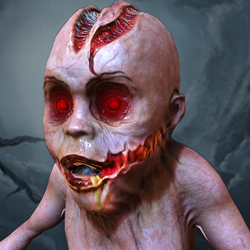 Scary Yellow Baby in Dark Home Download on Windows