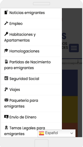 TerritorioMigrantesBlog Screen 3