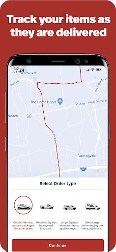 Bring It Now Customer Screen 2