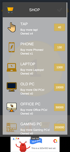 Crypto Maker - Clicker Game Screen 2