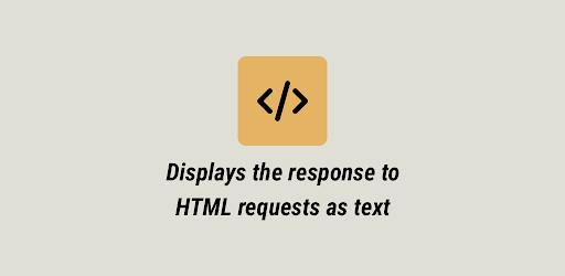 HtmlGetter: response to text