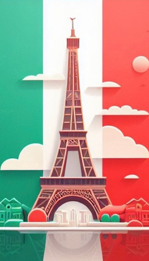 Android application Italiani in Francia screenshort