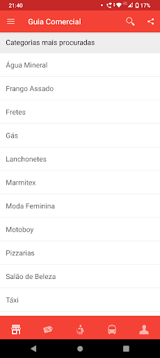 Android application Guia Ibes screenshort