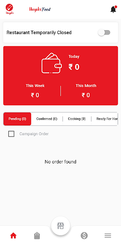 Android application Huyoks Restaurant App screenshort