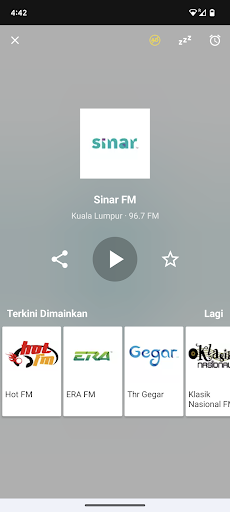 Radio FM Malaysia Screen 2
