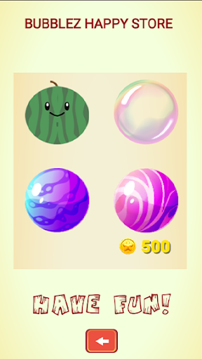 Android application Bubblez Touch screenshort