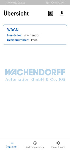 Android application WDGN screenshort