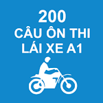 Cover Image of Tải xuống 200 Cau On Thi Bang Lai Xe A1  APK