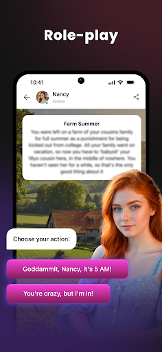 Pheon: AI Girlfriend Chat Bot Screenshot