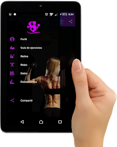 Captura 9 Gym Fitness & Workout Mujeres: android