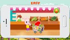screenshot of Fruits and vegetables puzzle