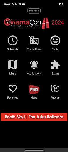 Android application CinemaCon screenshort