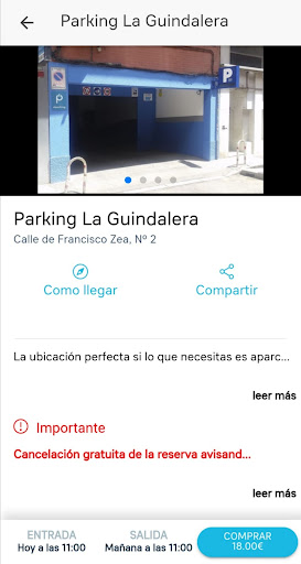 Promoparc - reserva tu parking Screen 3