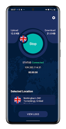 Android application VPN Pro screenshort