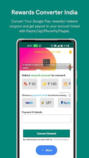 Rewards Converter India : RCI Screenshot 1 - AppWisp.com