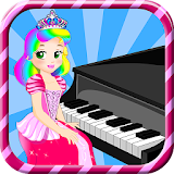 Piano for kids - girl games icon