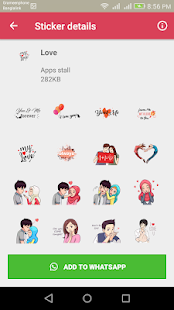 Valentine Day WA Stickers - Romantic Stickers 1.2 APK screenshots 4