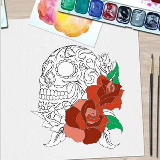 Download Skull Coloring Book Apps On Google Play