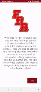 FDR high school clubs