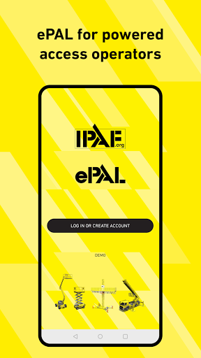 Android application IPAF ePAL screenshort