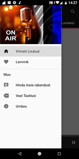 Estonian Radio Stations Screen 3