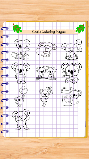 Koala Coloring Pages