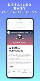 Magicgram Magic App - Magic Tricks for Instagram! Screenshot